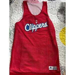 Los Angeles LA Clippers NBA Russell Reversible Kids Youth‎ XL YXL Jersey